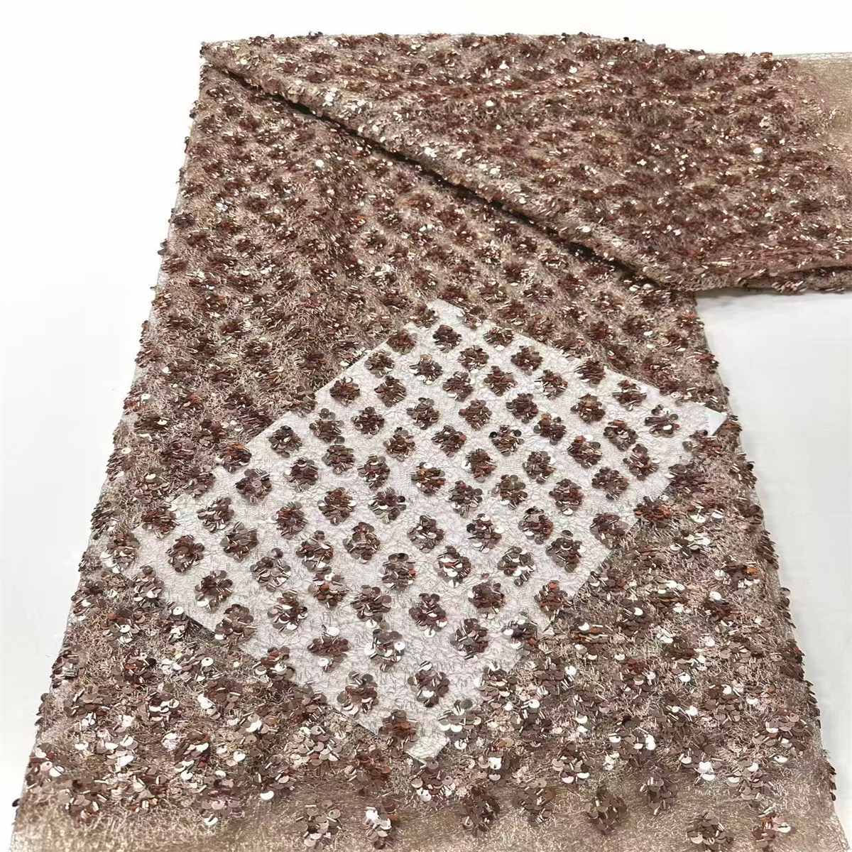 Sequin Tulle Lace Fabric | GTIN HN414