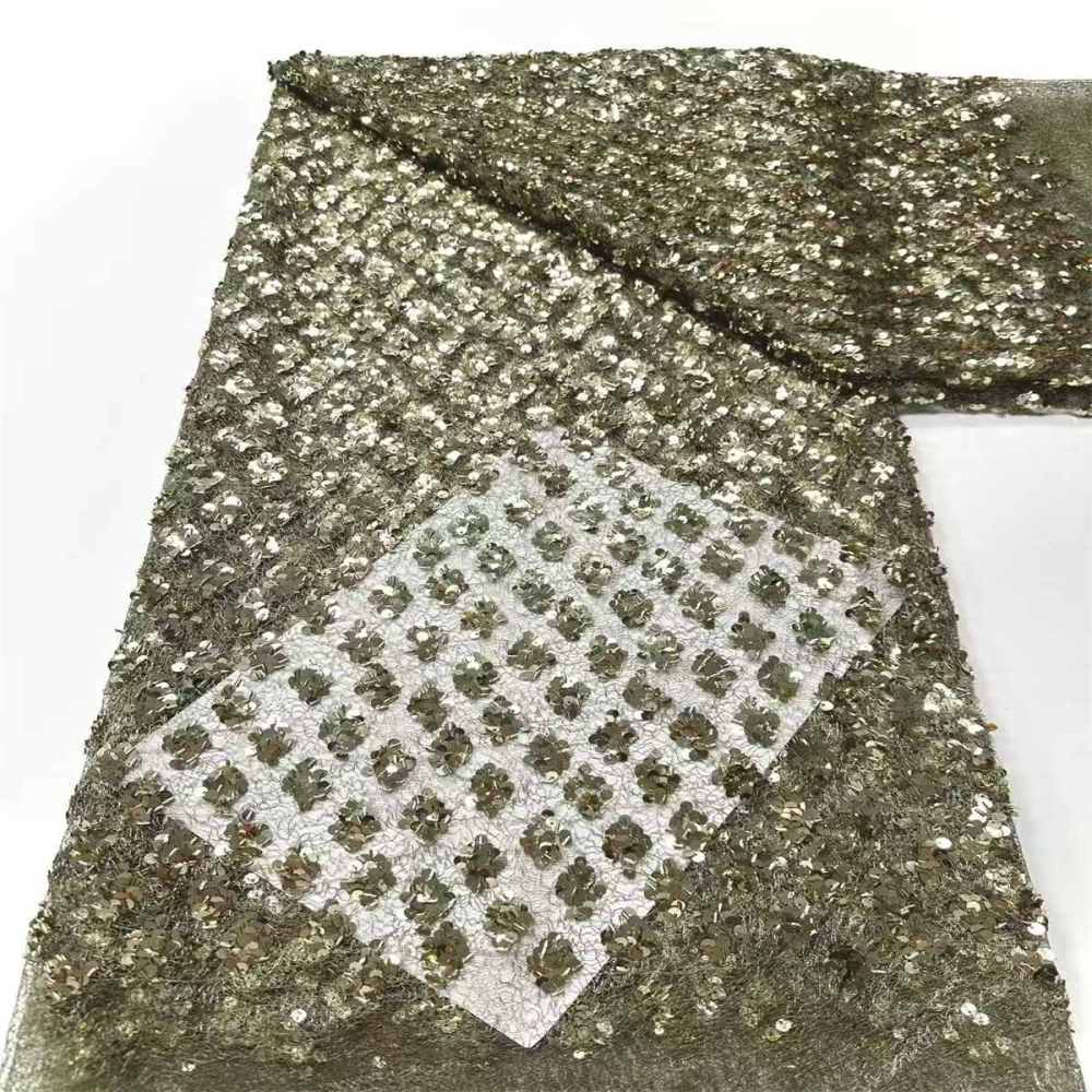 Sequin Tulle Lace Fabric | GTIN HN414