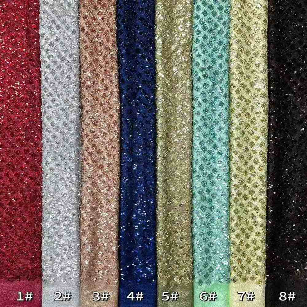 Sequin Tulle Lace Fabric | GTIN HN414