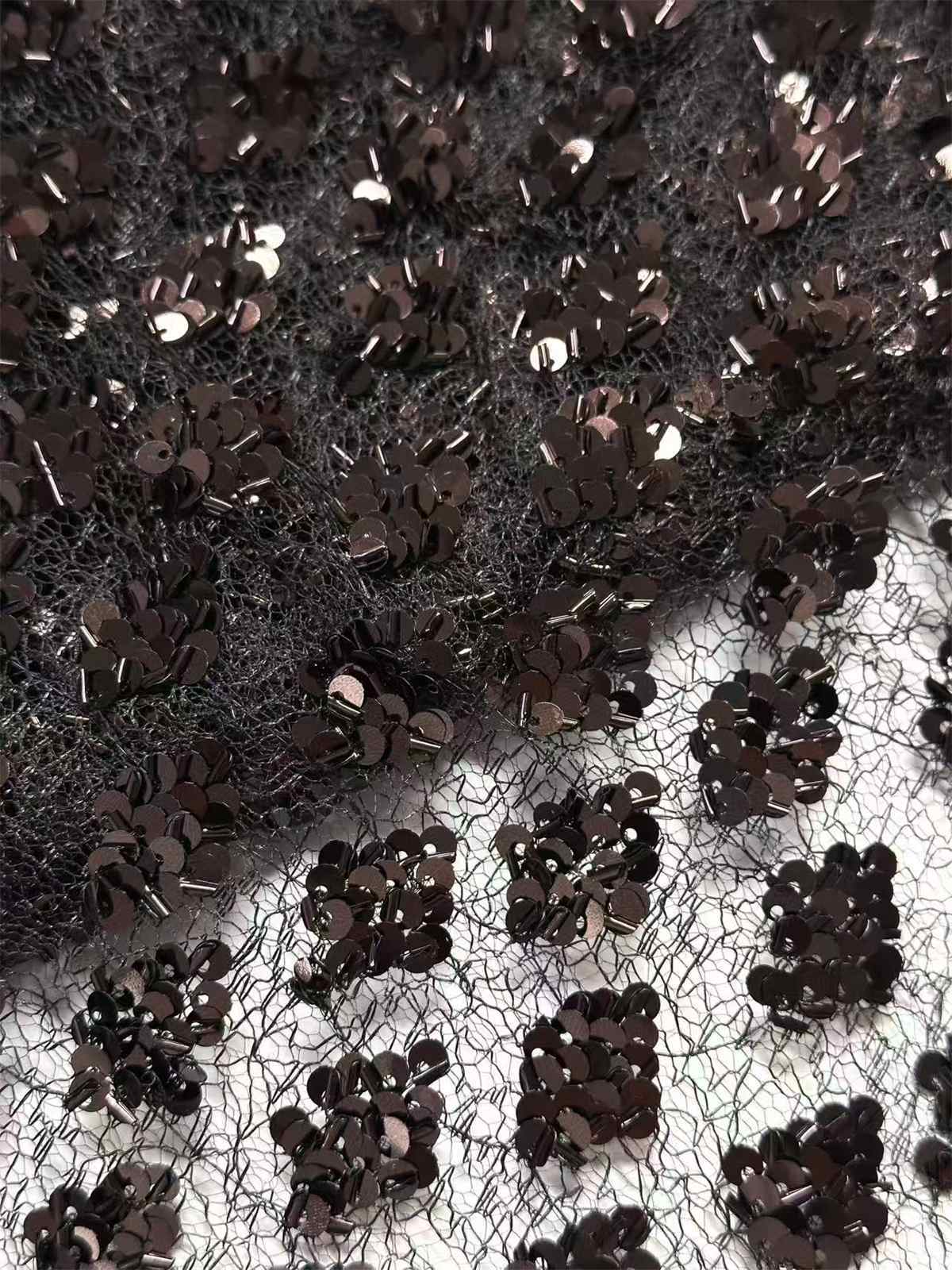 Sequin Tulle Lace Fabric | GTIN HN414