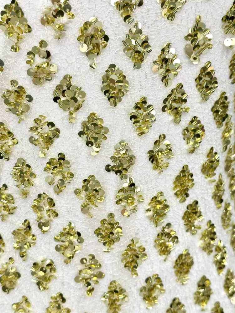 Sequin Tulle Lace Fabric | GTIN HN414