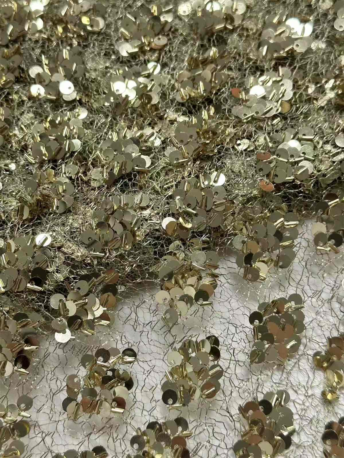 Sequin Tulle Lace Fabric | GTIN HN414