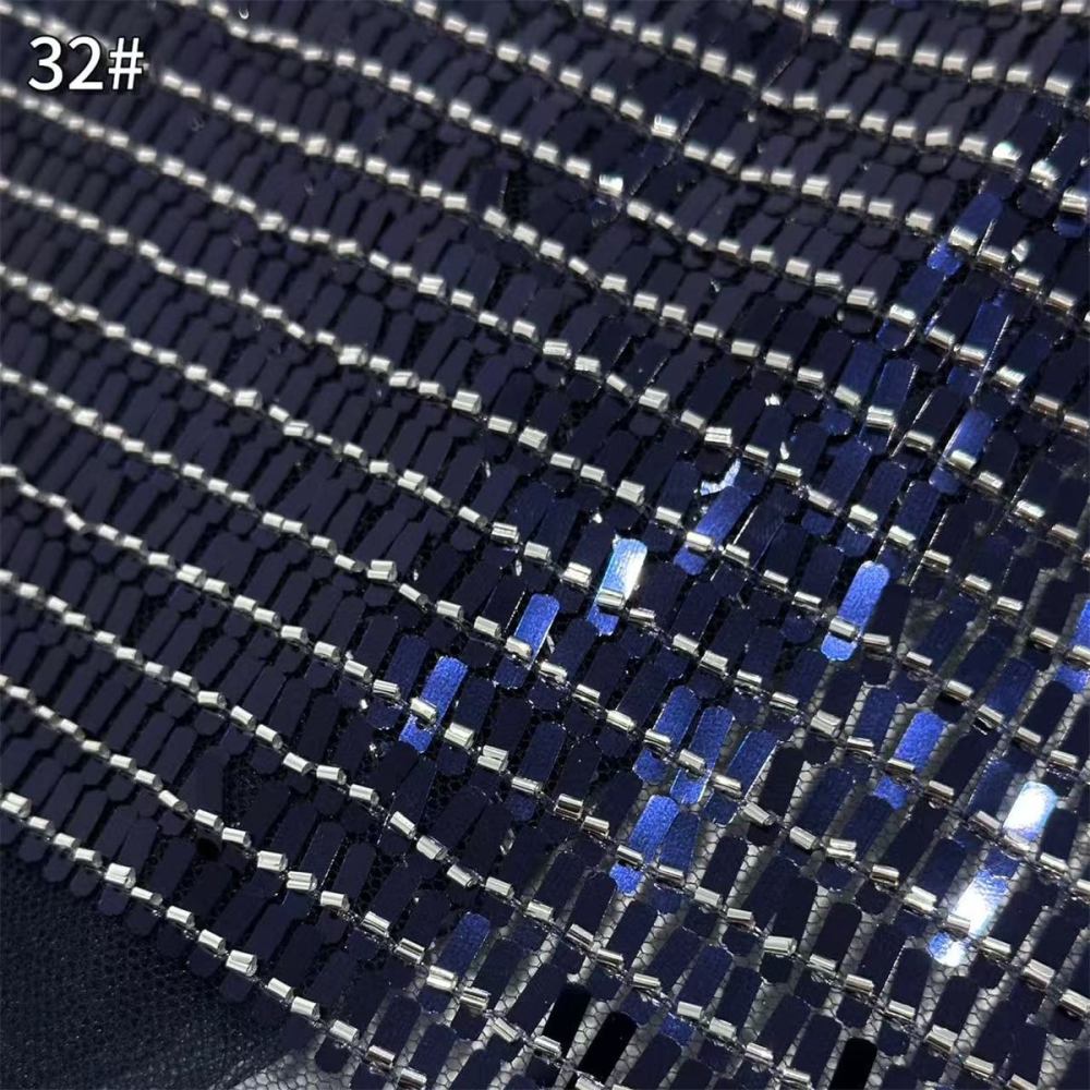 Sequin Tulle Lace Fabric | GTIN HN074