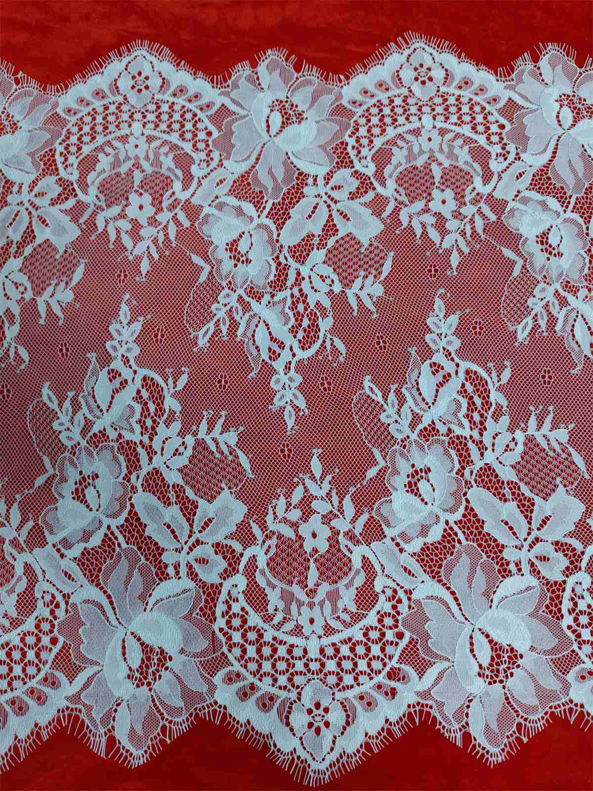 Bridal Lace Trim - Wedding Lace Trim - Chantilly Lace Trim | SKU ZD039