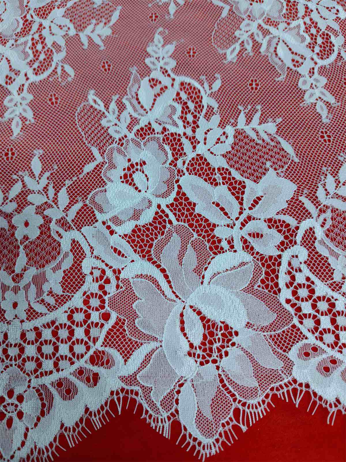 Bridal Lace Trim - Wedding Lace Trim - Chantilly Lace Trim | SKU ZD039
