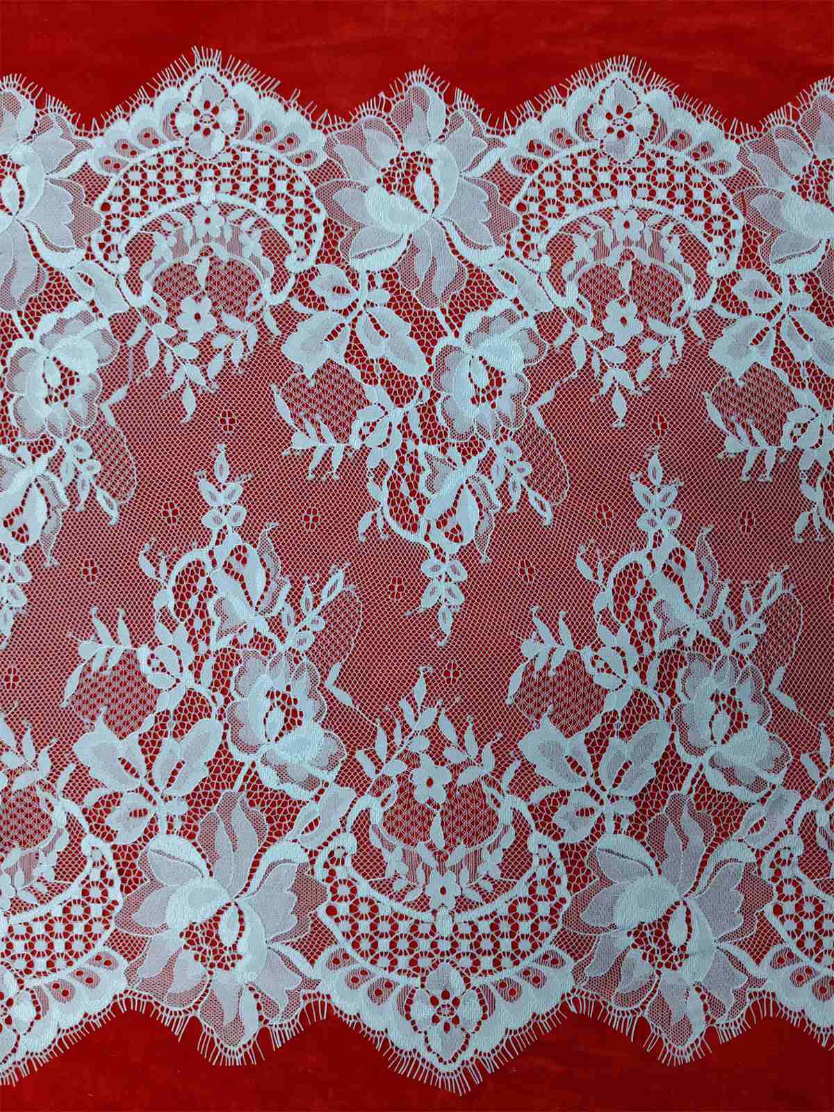 Bridal Lace Trim - Wedding Lace Trim - Chantilly Lace Trim | SKU ZD039