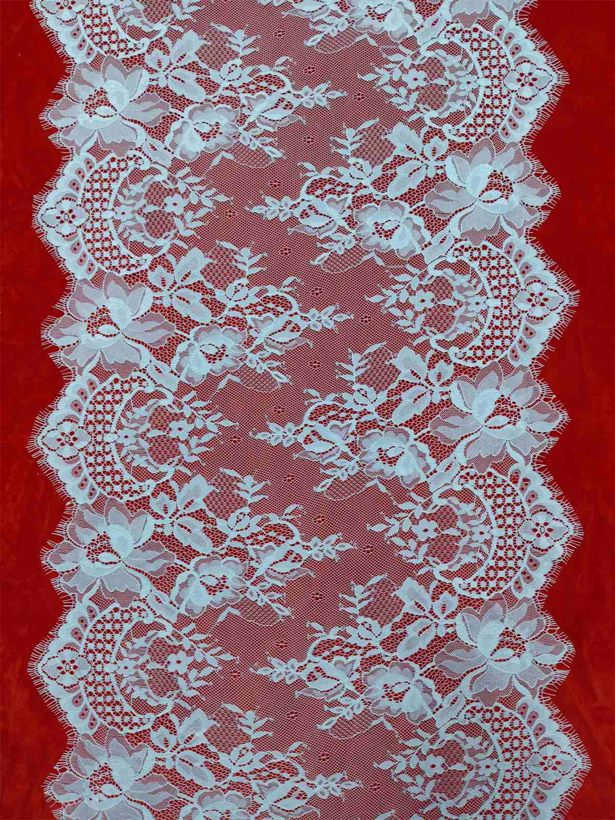 Bridal Lace Trim - Wedding Lace Trim - Chantilly Lace Trim | SKU ZD039