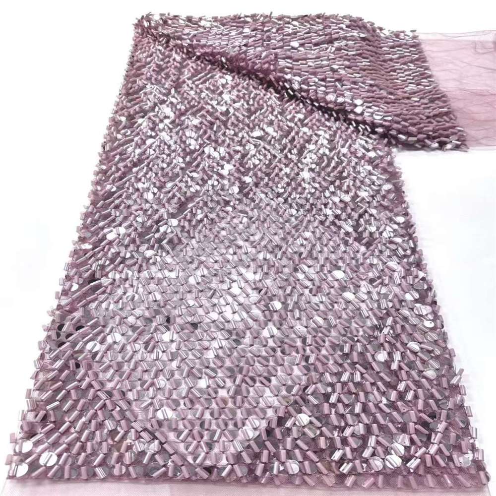 Sequin Tulle Lace Fabric | COD HN477