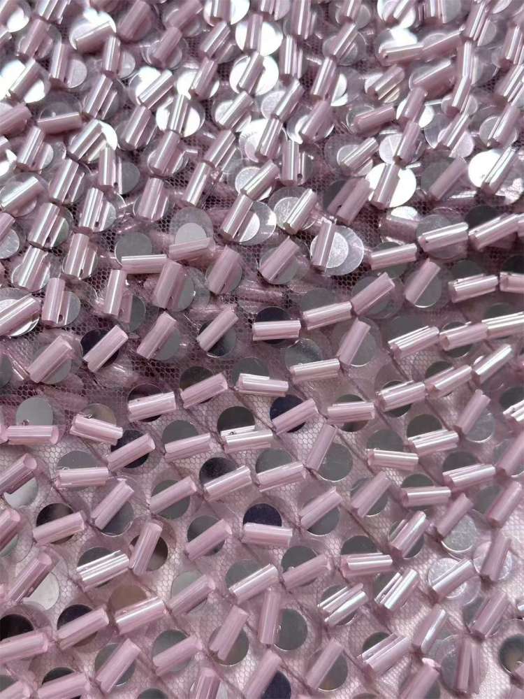 Sequin Tulle Lace Fabric | GTIN HN477
