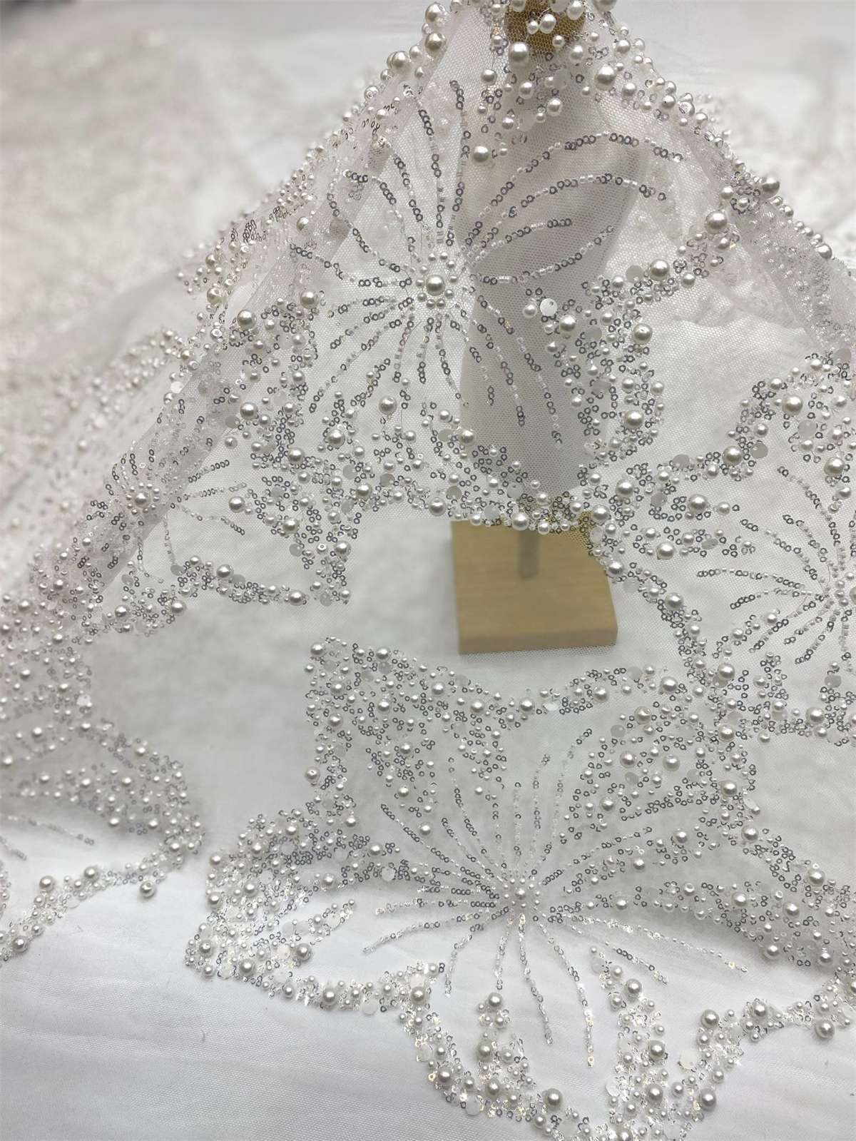 Beaded Tulle Fabric | COD ZT168