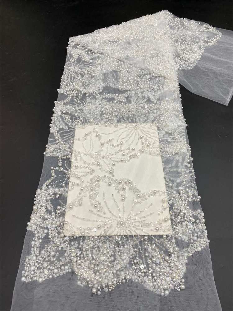 Beaded Tulle Fabric | COD ZT168