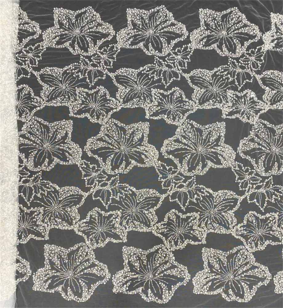 Beaded Tulle Fabric | COD ZT168