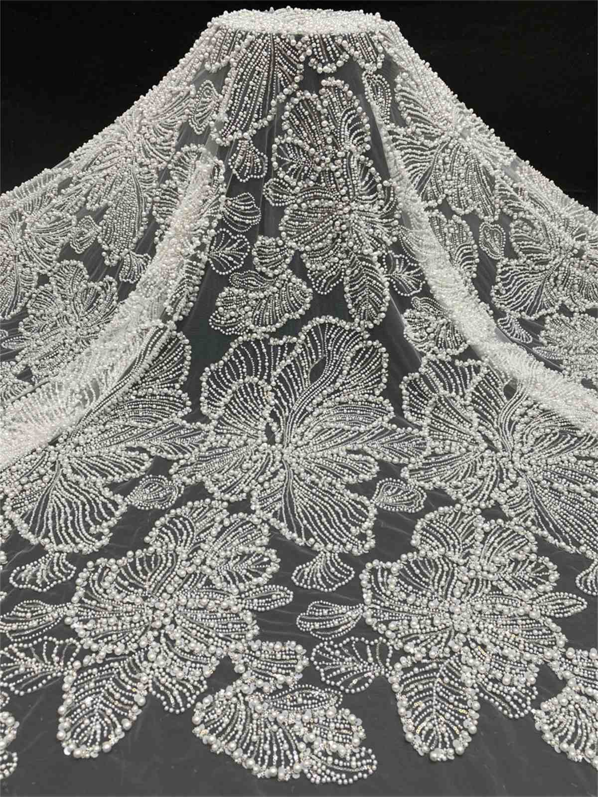 Beaded Tulle Fabric | COD ZT169