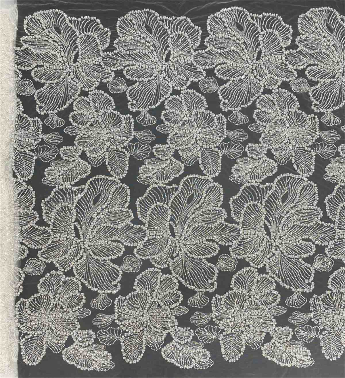 Beaded Tulle Fabric | COD ZT169