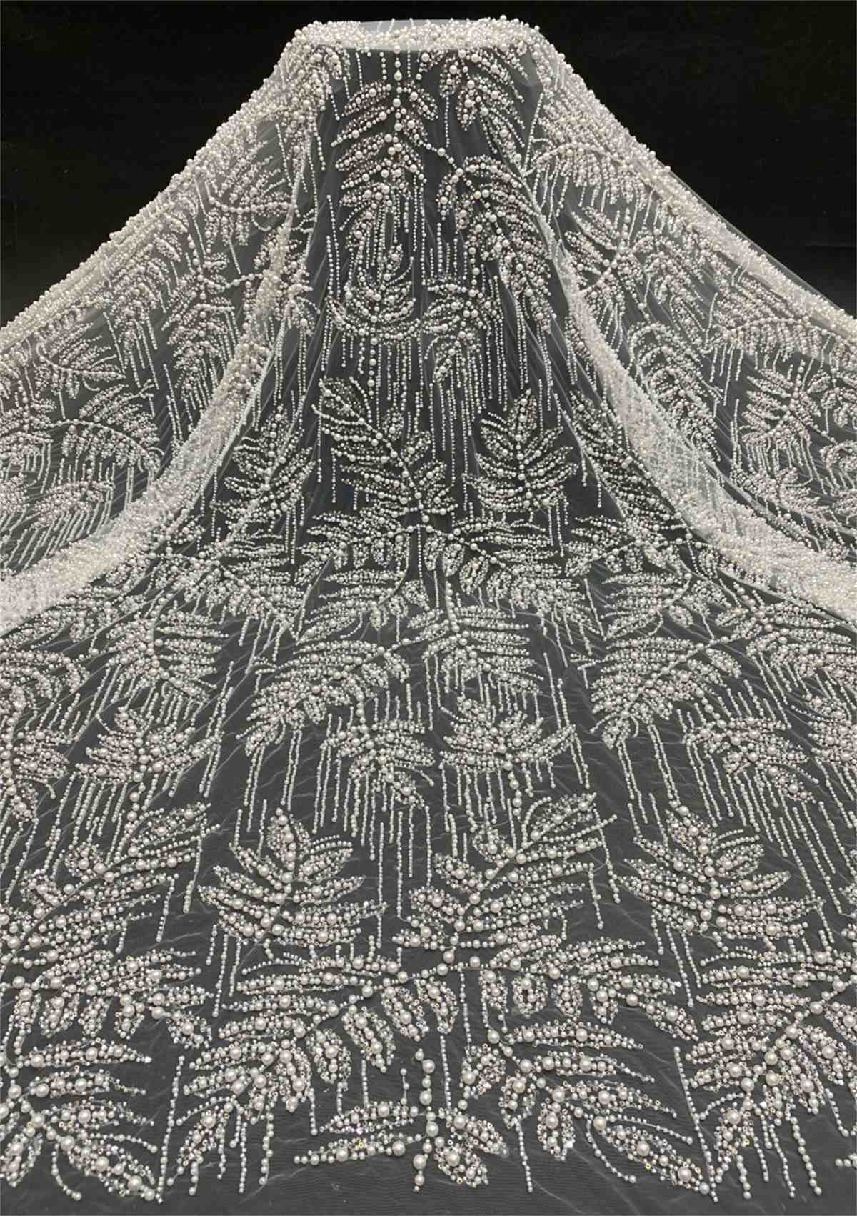 Beaded Tulle Fabric | COD ZT171