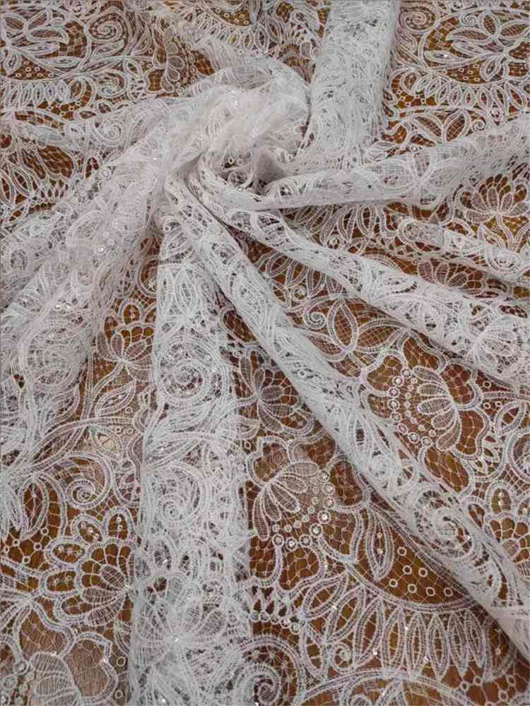 1 Yard Bridal Lace Fabric, Guipure Lace Fabric, ITM RX075