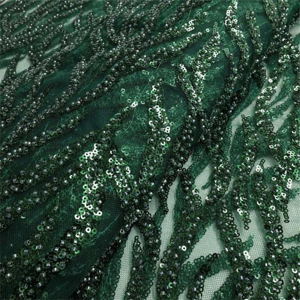 Beaded Tulle Fabric - 5 Yards | STN NA016