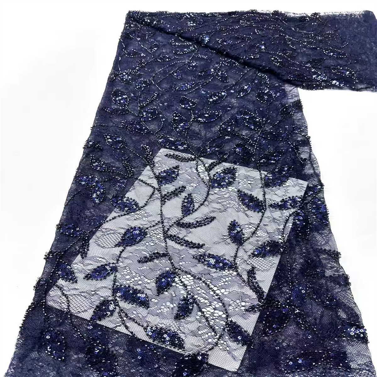 Beaded Tulle Fabric - 5 Yards | COD HN494