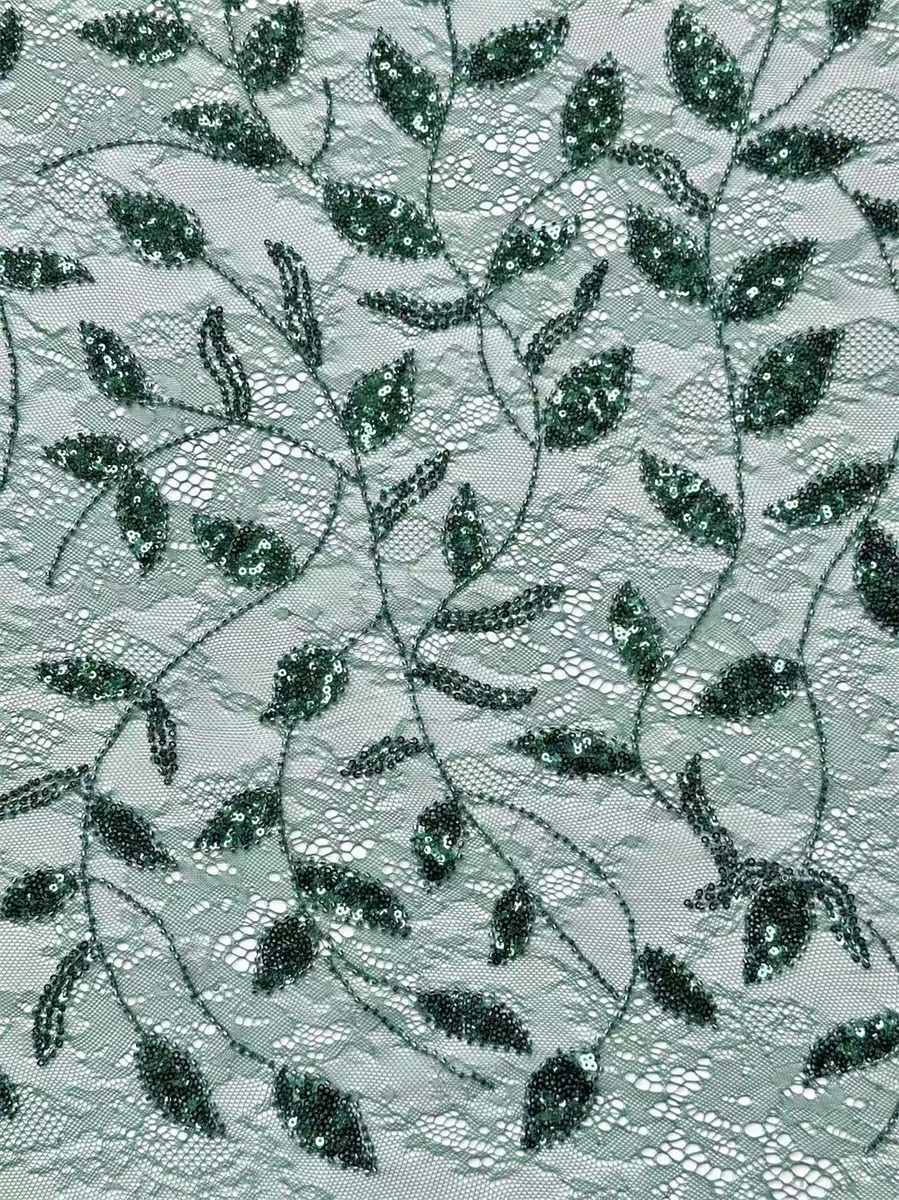 Beaded Tulle Fabric - 5 Yards | COD HN494