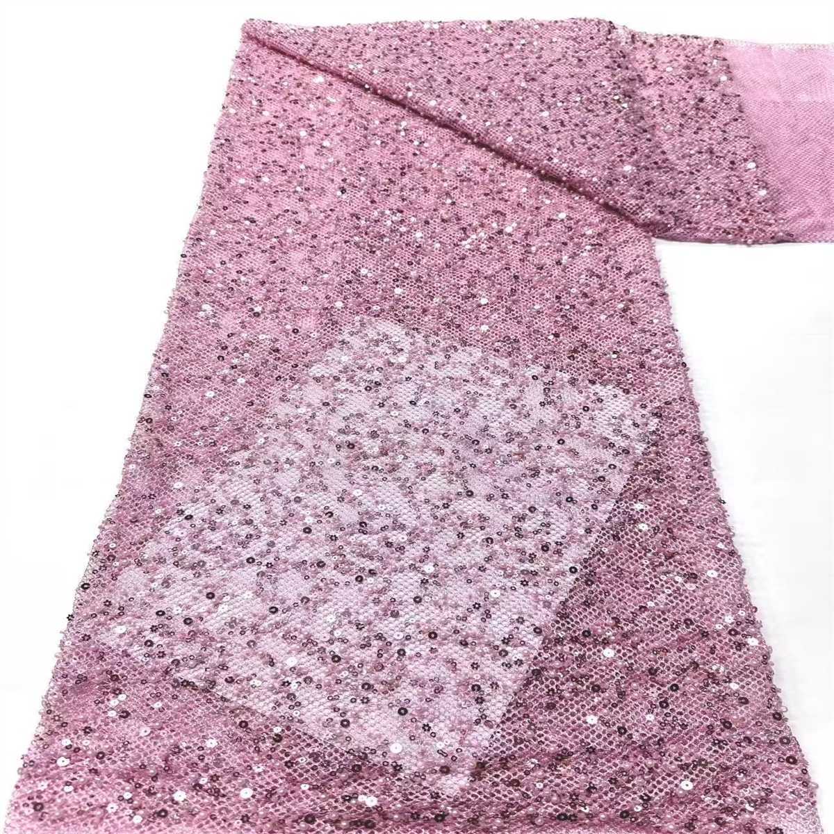 Beaded Tulle Fabric - 5 Yards | COD HN488