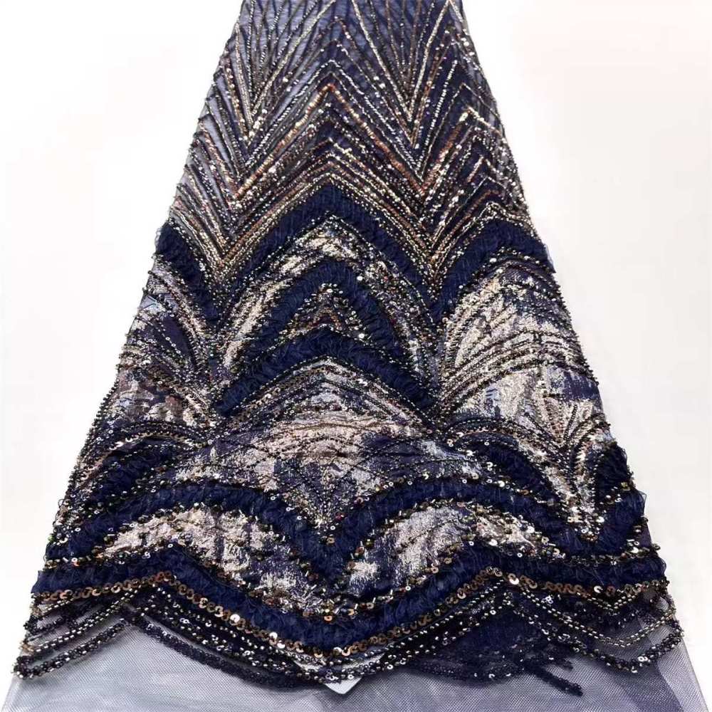 Beaded Tulle Fabric - 5 Yards | COD HN489
