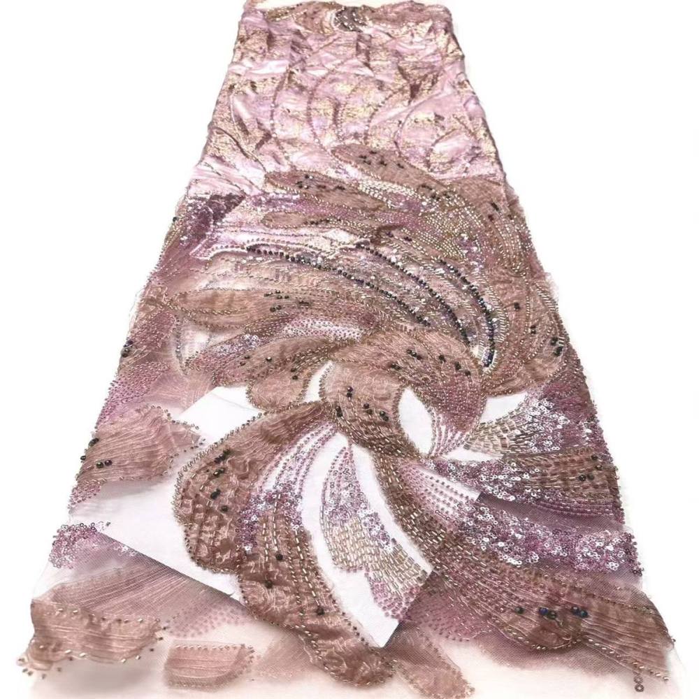 Beaded Tulle Fabric - 5 Yards | COD HN492