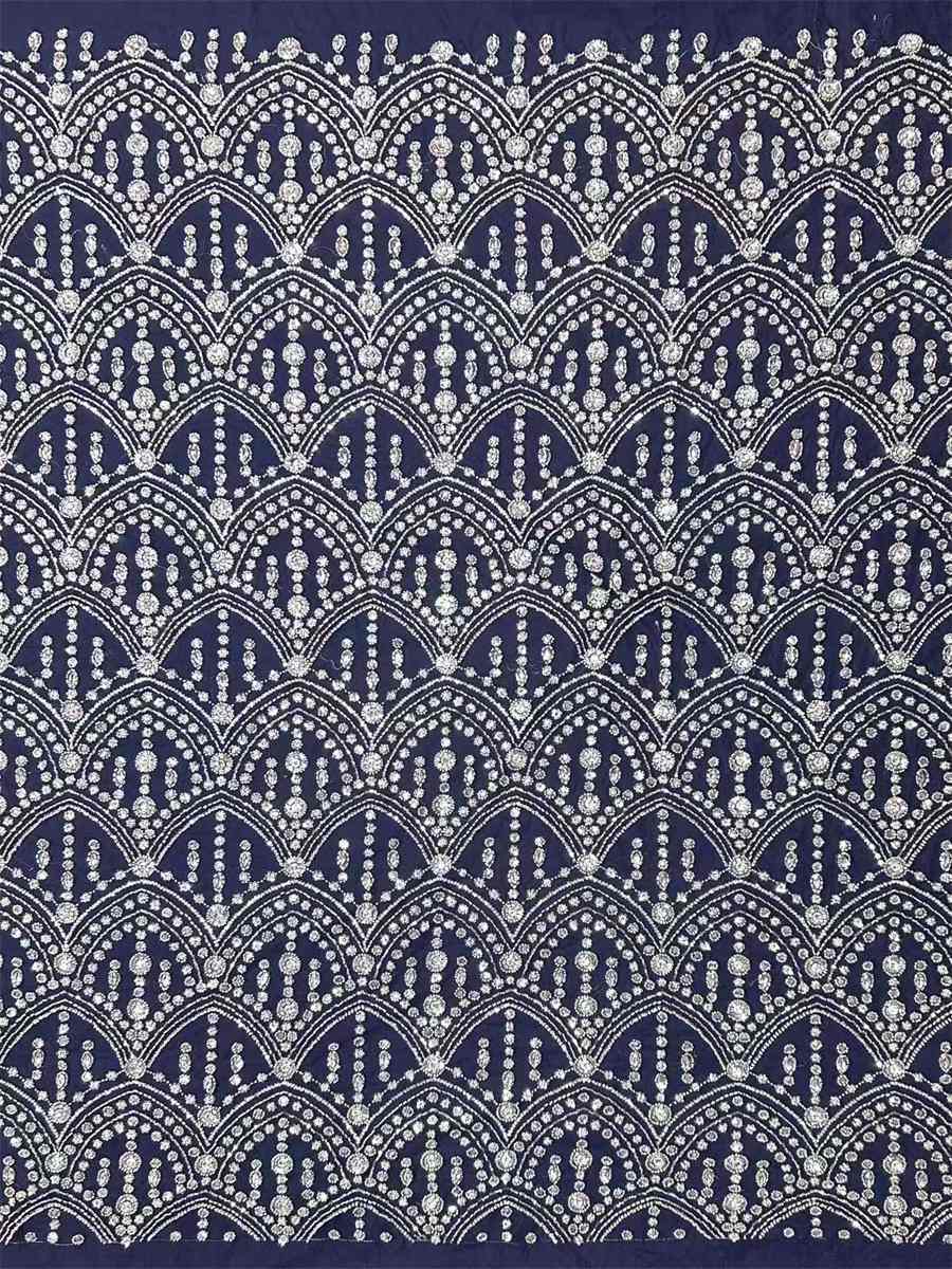 Beaded Tulle Fabric - 5 Yards | COD HN495