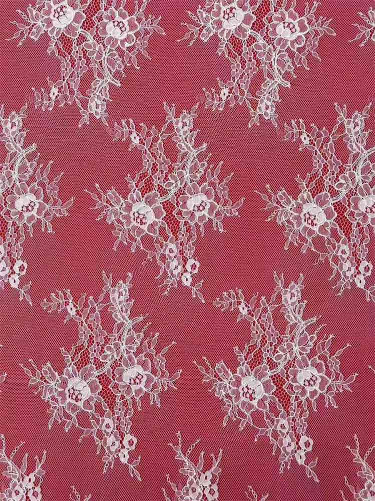 Bridal Lace Fabric - 3 Meters - Corded Beaded Chantilly Wedding Lace Fabric | HN510
