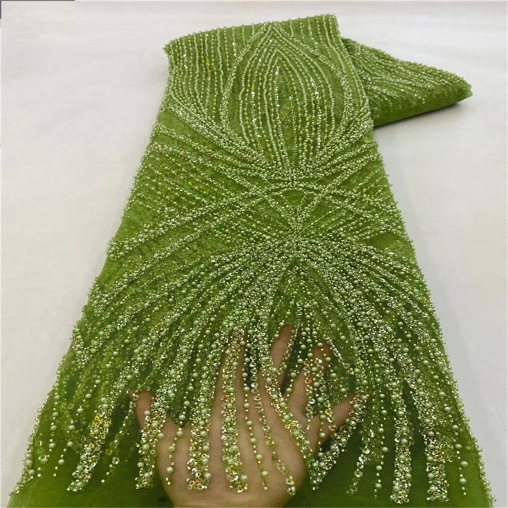 Beaded Tulle Fabric - 5 Yards | COD JX279
