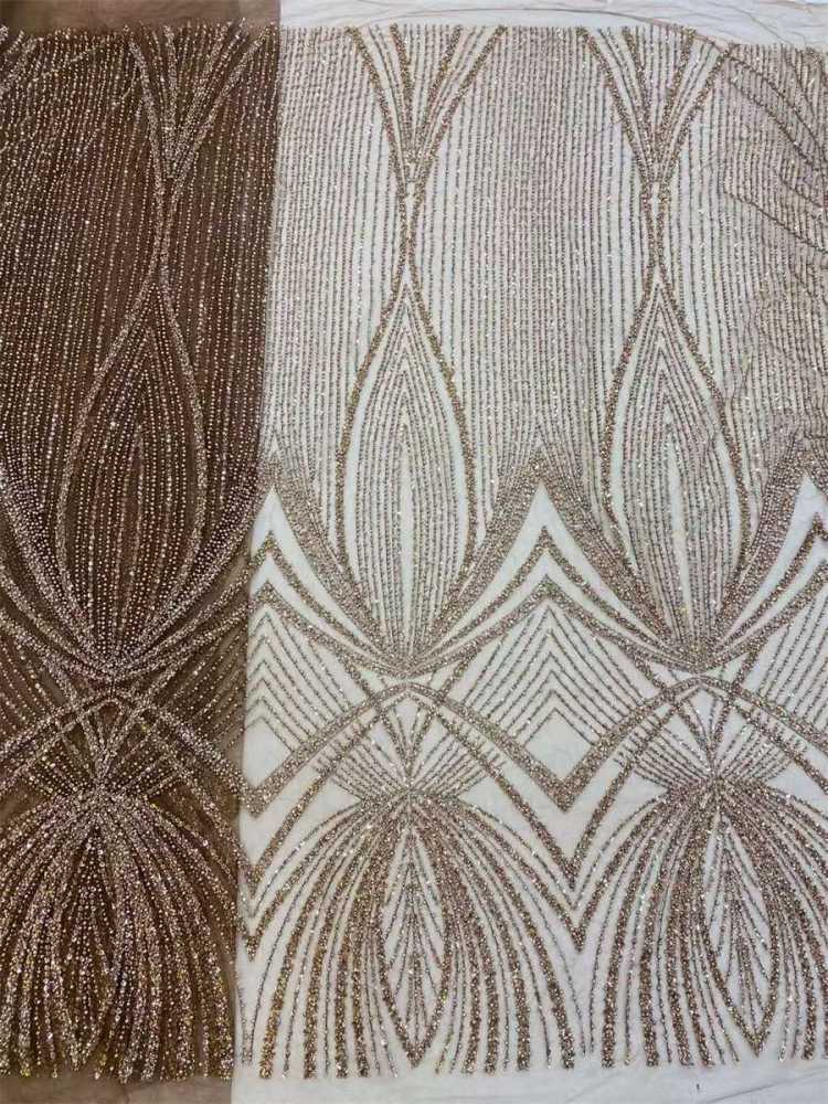 Beaded Tulle Fabric - 5 Yards | COD JX279