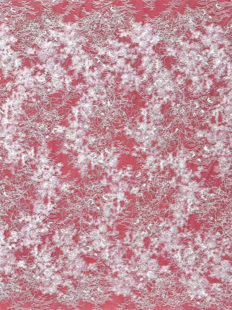 Beaded Tulle Fabric - 5 Yards | HN508