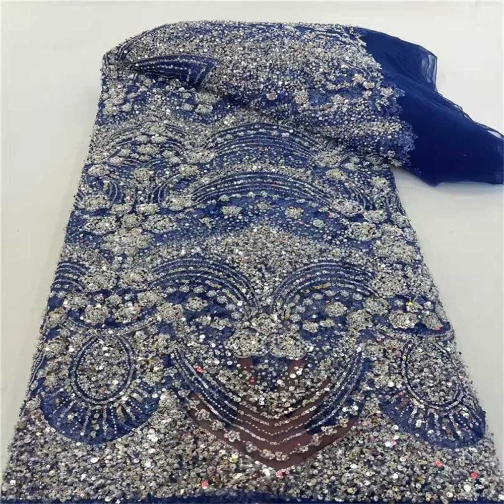 Beaded Tulle Fabric - 5 Yards | COD lil055