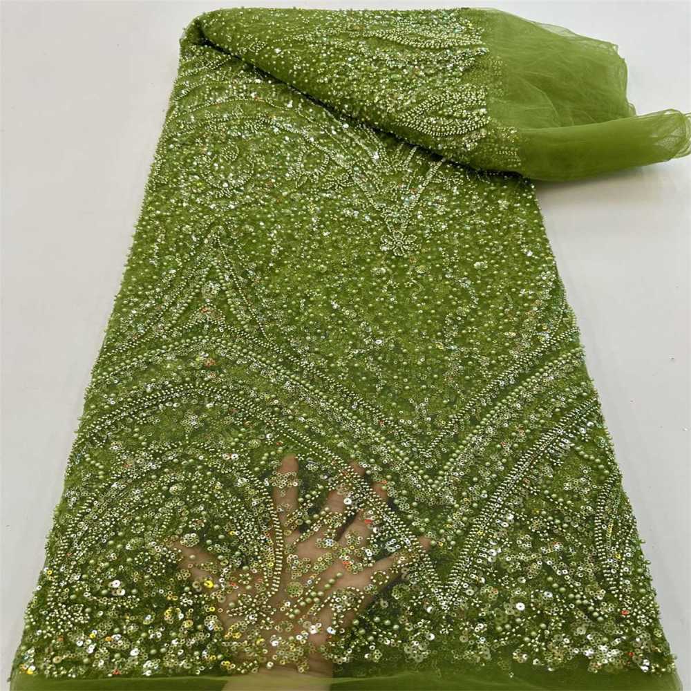 Beaded Tulle Fabric - 5 Yards | COD
