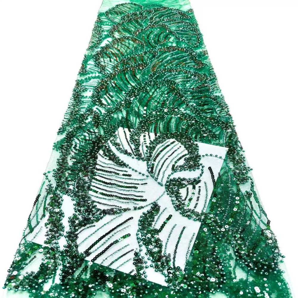 Beaded Tulle Fabric - 5 Yards | COD HN547