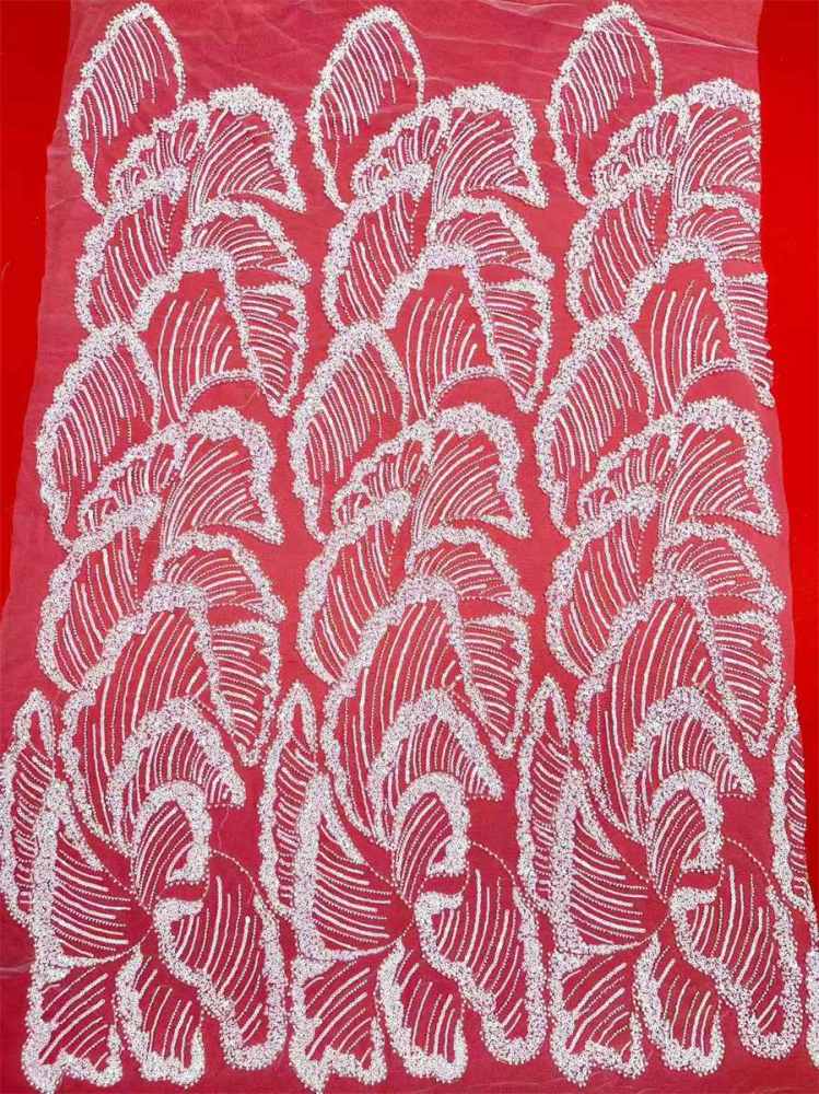 Beaded Tulle Fabric - 5 Yards | COD HN547