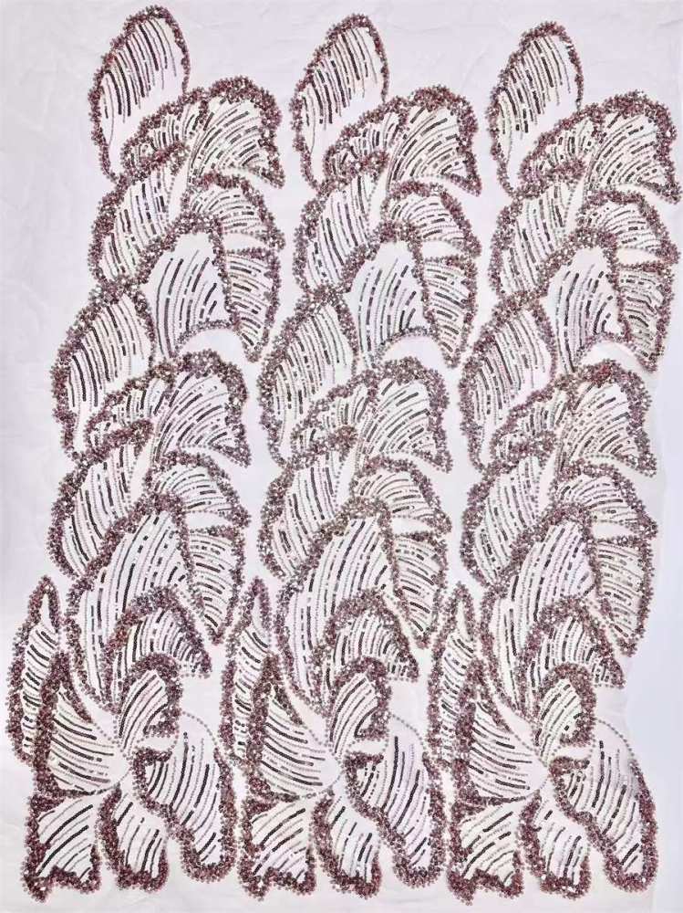 Beaded Tulle Fabric - 5 Yards | COD HN547