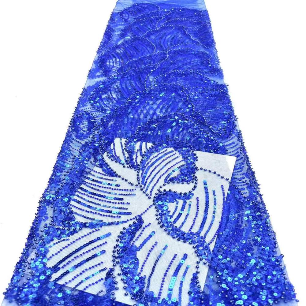 Beaded Tulle Fabric - 5 Yards | COD HN547