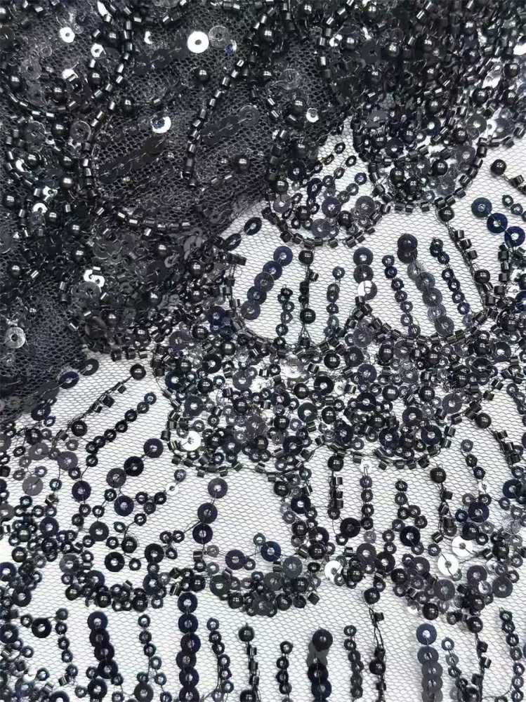 Beaded Tulle Fabric - 5 Yards | COD HN548