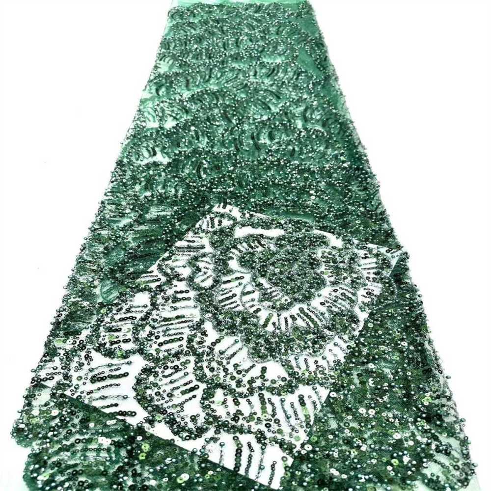 Beaded Tulle Fabric - 5 Yards | COD HN548
