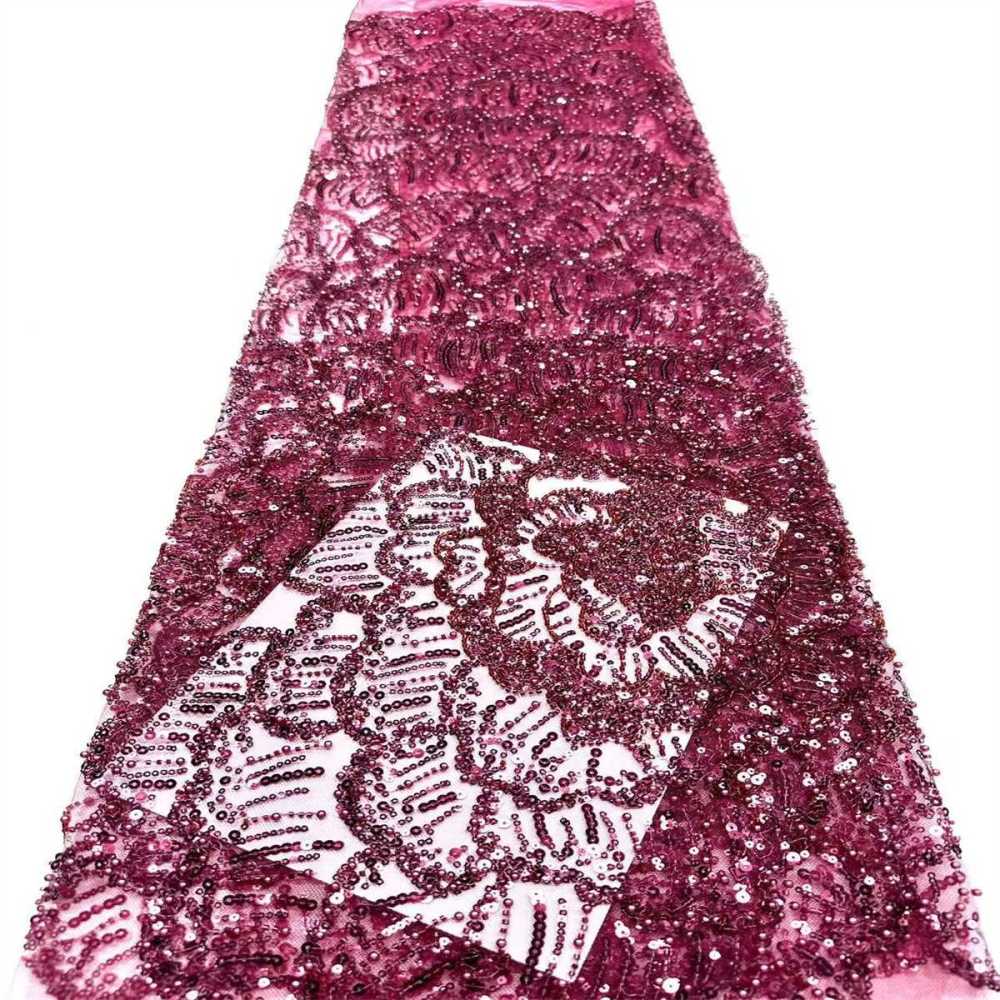 Beaded Tulle Fabric - 5 Yards | COD HN548