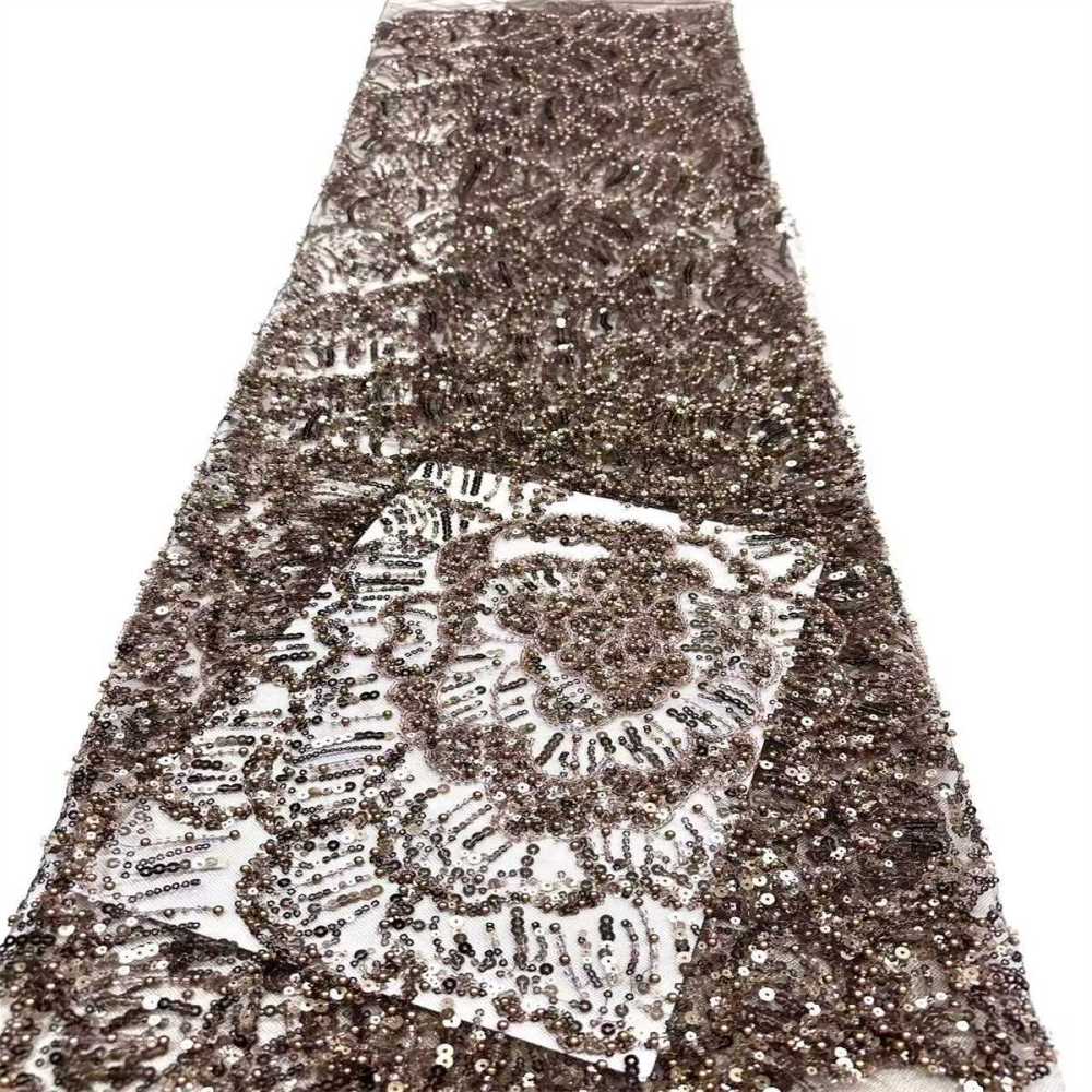 Beaded Tulle Fabric - 5 Yards | COD HN548