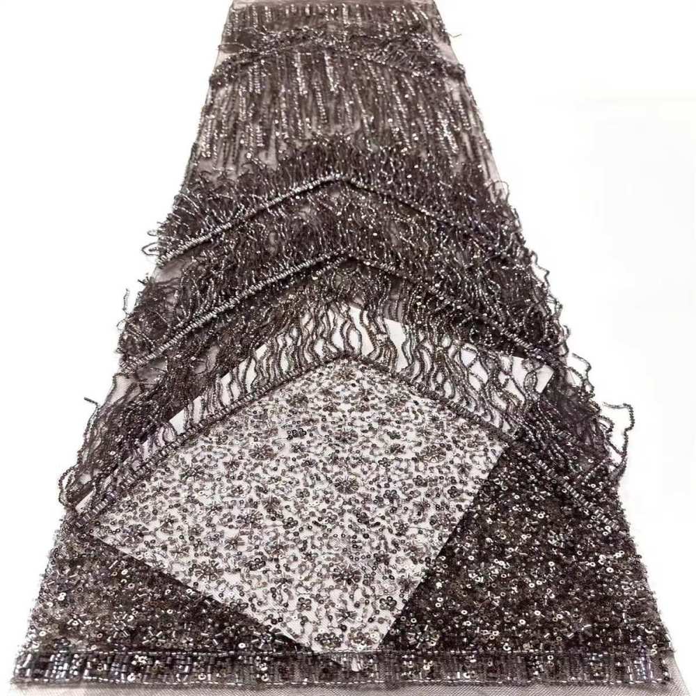 Beaded Tulle Fabric - 5 Yards | COD HN553