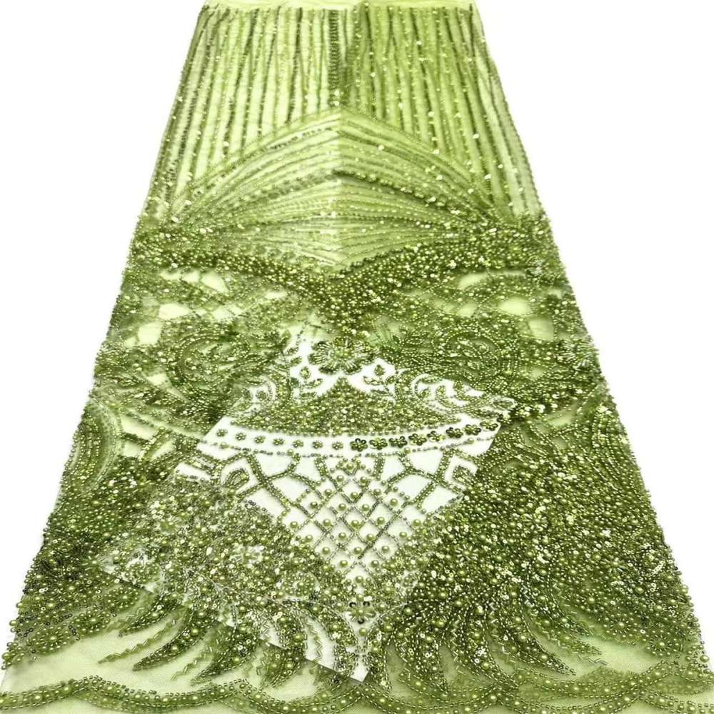 Beaded Tulle Fabric - 5 Yards | COD HN555