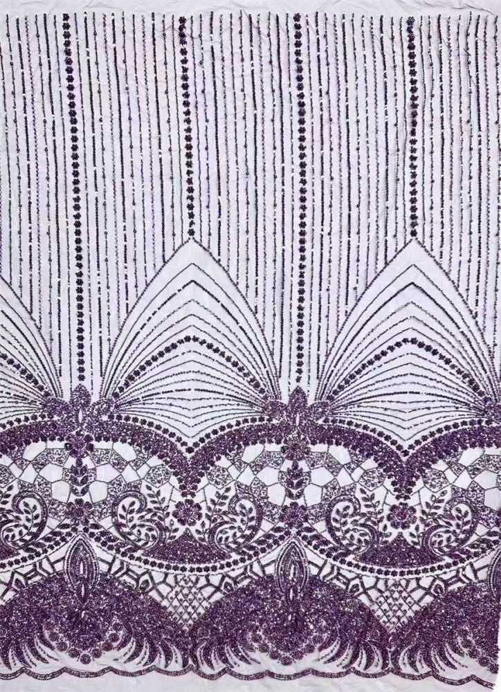 Beaded Tulle Fabric - 5 Yards | COD HN555