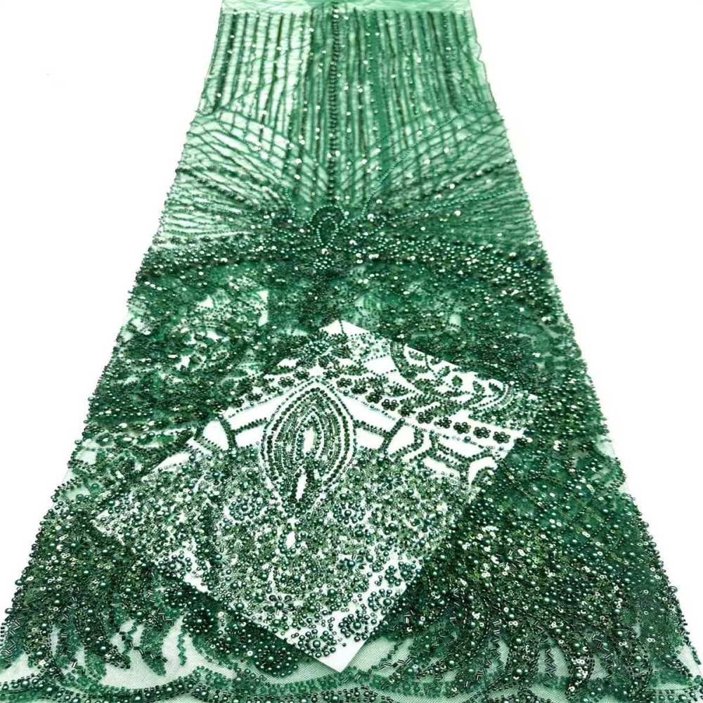 Beaded Tulle Fabric - 5 Yards | COD HN555