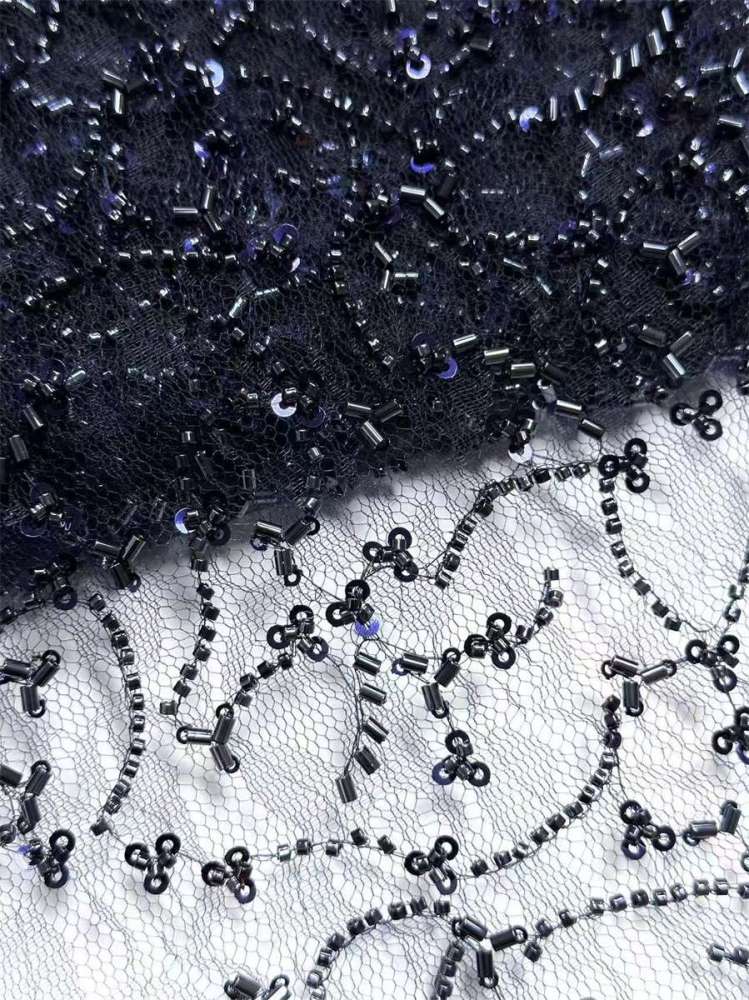 Beaded Tulle Fabric - 5 Yards | COD HN556