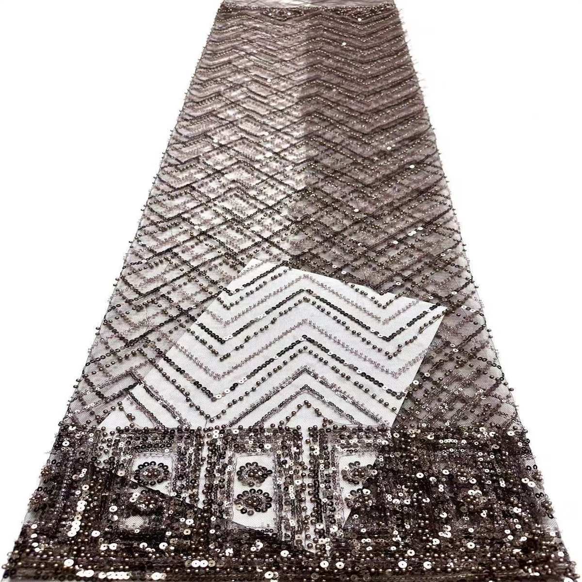 Beaded Tulle Fabric - 5 Yards | COD HN572