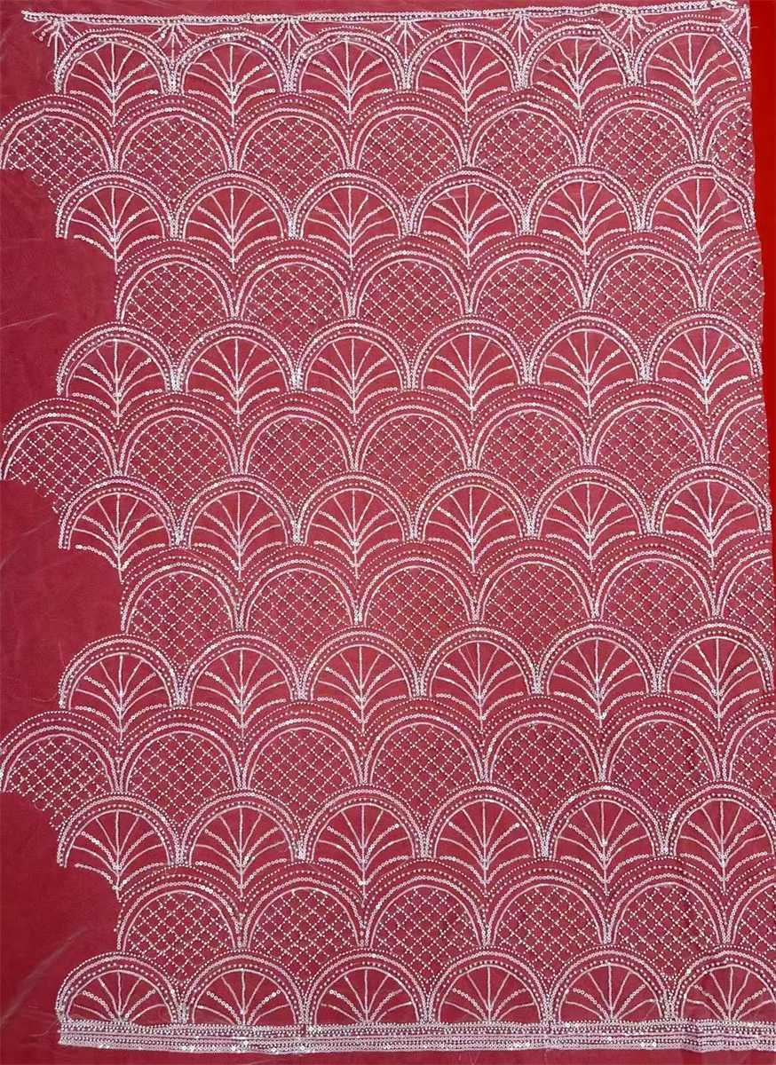 Beaded Tulle Fabric – 5 Yards