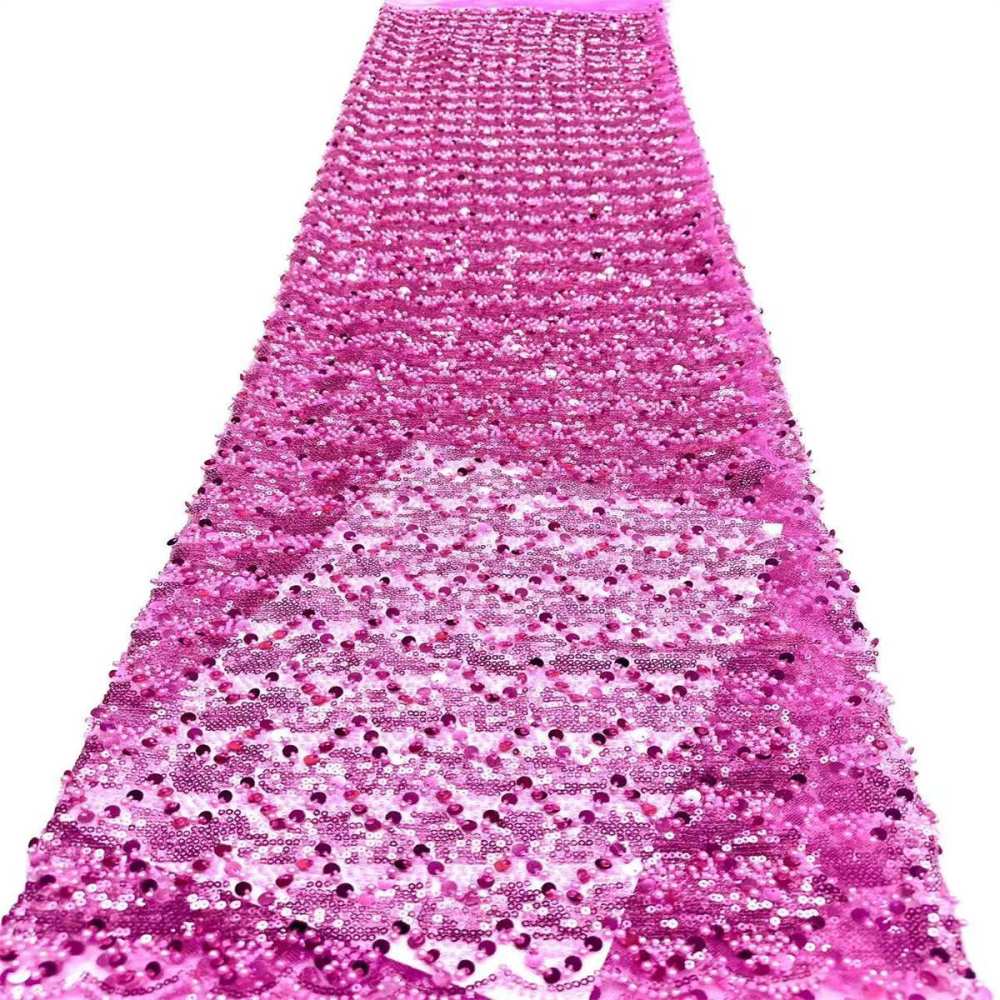 Beaded Lace Fabric - 5 Yards | COD HN561