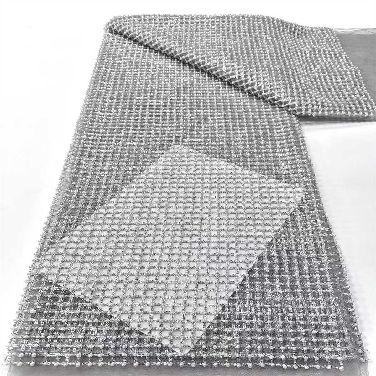 Beaded Tulle Fabric - 5 Yards | COD HN598